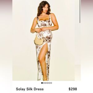 Reformation Solay Silk Dress- NWT- Size 8